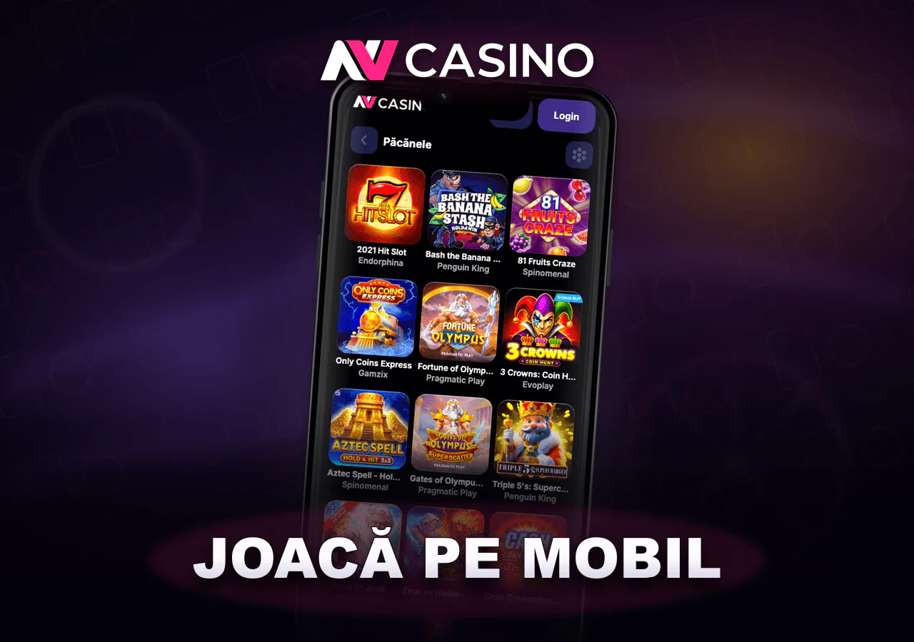 NV Casino pe iOS